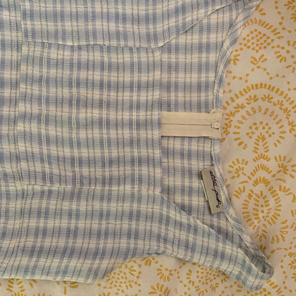 Blue Gingham Dress
